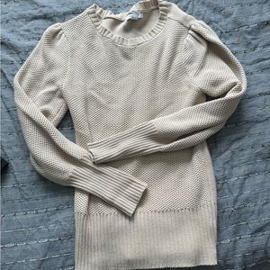 Nine West taupe/tan sweater XS